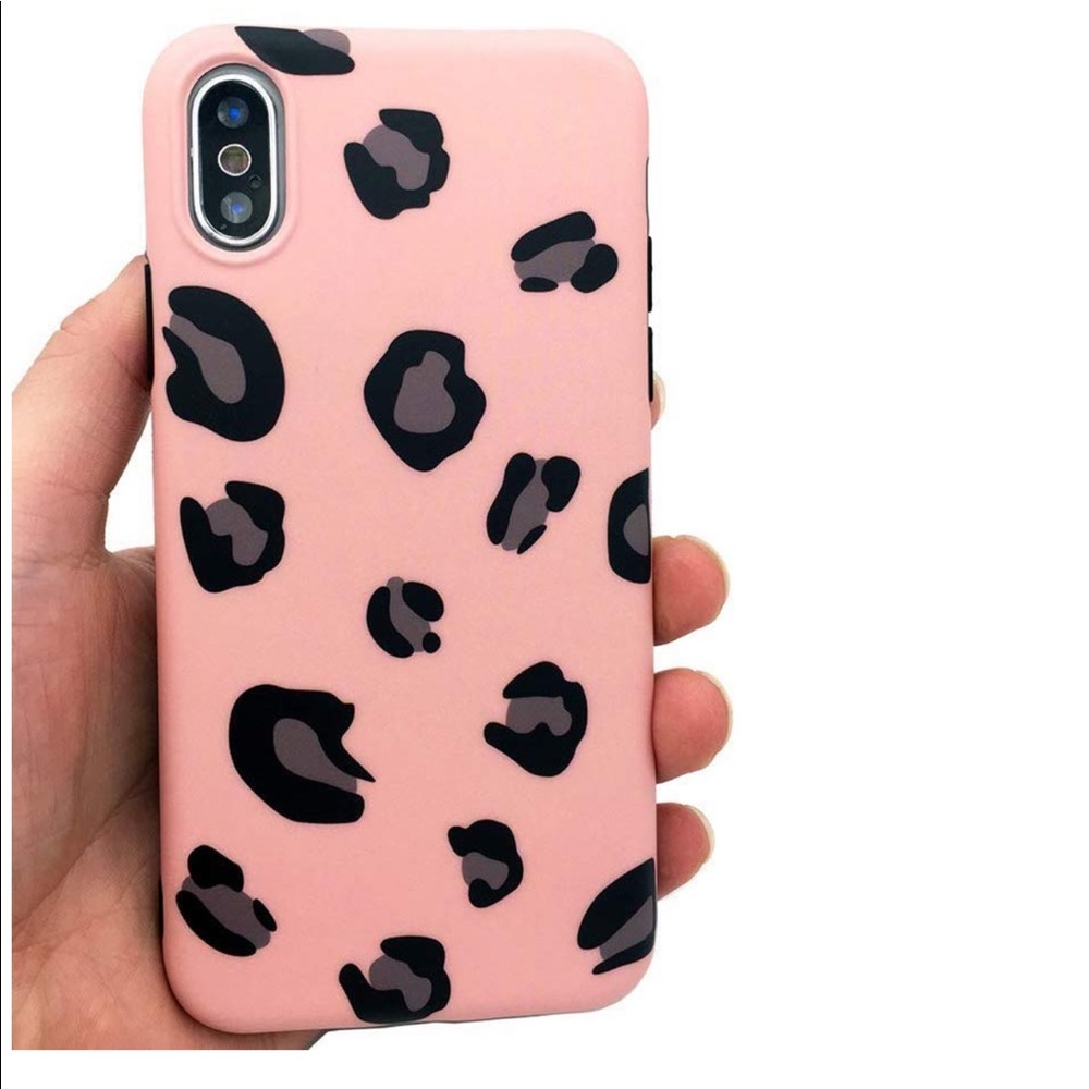 iPhone XS Max Pink Leopard Case